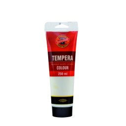 Tempera tub 250ml KOH-I-NOOR, alb titan