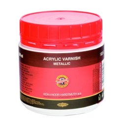 Lac finisaj acril metalic KOH-I-NOOR 500 ml