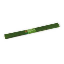 Hartie creponata KOH-I-NOOR, verde olive, 200 x 50 cm, 10 buc/set