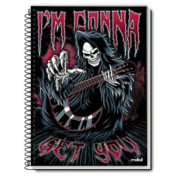 Caiet spira metal IM GONNA GET YOU 320 pagini