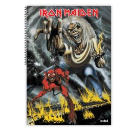 Caiet spira metal IRON MAIDEN 96 pagini