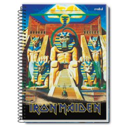 Caiet spira metal IRON MAIDEN 200 pagini