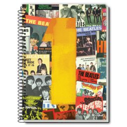 Caiet spira metal THE BEATLES 200 pagini