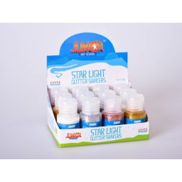 Glitter diverse culori 25g, 12 buc/set