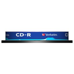 CD-R VERBATIM 700 MB, 80 min, viteza 52x, spindle, 10 buc/set