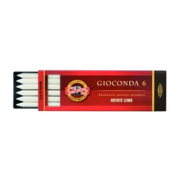 Creta alba KOH-I-NOOR Gioconda, 6 buc/set