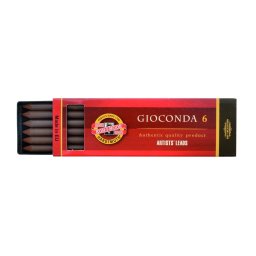 Creta sepia maron deschis KOH-I-NOOR Gioconda, 6 buc/set