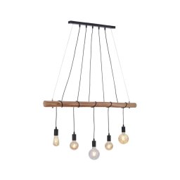 Leuchten Direkt 15515-18 - Lustră pe cablu DAMIAN 5xE27/60W/230V