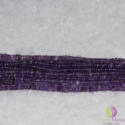 Sirag ametist heishi 5mm, 33cm