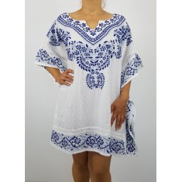 Poncho brodat manual Zenovia 2