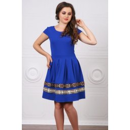 Rochie Stilizata cu Motive Traditionale Adelina