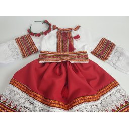 Compleu traditional fetite Adela