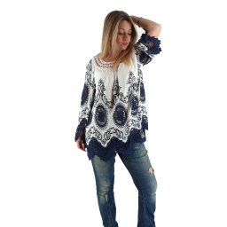 Bluza cu dantela Ela 6