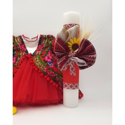Lumanare Decorata Manual Traditional 3