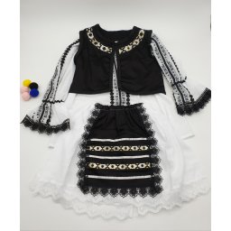 Compleu traditional fetite Adelina