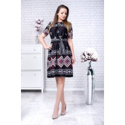 Rochie cu motive traditionale Ilinca 2