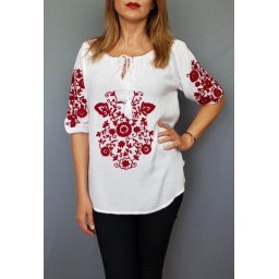 Bluza brodata manual Iosefina 2