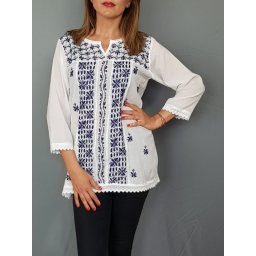 Bluza brodata manual Manuela