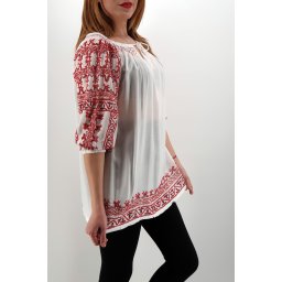 Bluza brodata manual Claudia