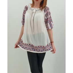 Bluza brodata manual Claudia 3
