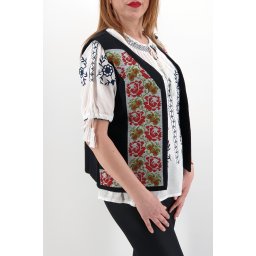 Vesta brodata cu model traditional Ancuta