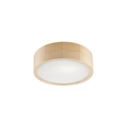 Plafonieră NATURAL 1xE27/60W/230V Ø 27,5 cm, din pin