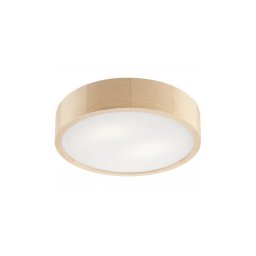 Plafonieră NATURAL, 2x E27/60W/230V, Ø 37,5 cm, din pin