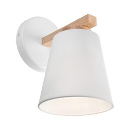 Aplica de perete ELLIE 1xE27/60W/230V albă