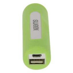 Power Bank portabil 2500mAh USB, verde alb, Sweex