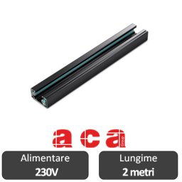 Aca Lighting Șină Proiectoare Led monofazata 2 metri