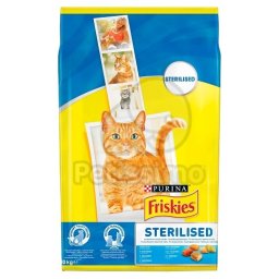 Friskies Sterilised - Somon cu Legume, hrană pisici sterilizate 10 kg