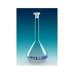 Balon cotat clasa A sticla alba NS 14/23 - 250 ml