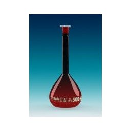 Balon cotat clasa A sticla bruna NS 14/23 - 250 ml