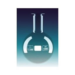 Balon simplu gat ingust fund rotund - 250 ml