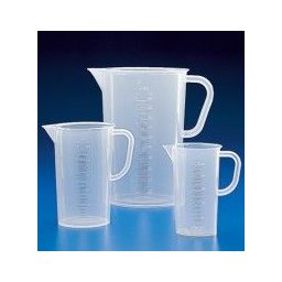 Pahar Berzelius material PP cu toarta, forma inalta - 250 ml