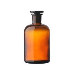 Sticla bruna cu dop rodat 250 ml
