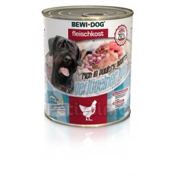 Bewi-Dog cu inimă de pasăre 800 g