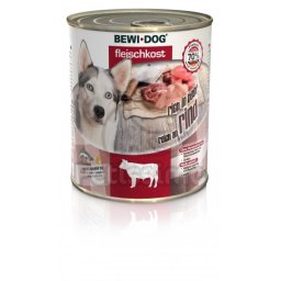 Conservă Bewi-Dog cu vită 800 g