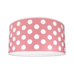 Plafoniera copii DOTS PINK 2xE27/60W/230V roz