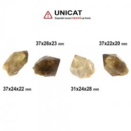 Citrin Congo Brut Natural - 31-37x22-26x20-28 mm- ( XL ) - 1 Buc