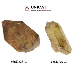 Citrin Congo Brut Natural - 89-97x33-57x27-30 mm - ( XXL ) - 1 Buc