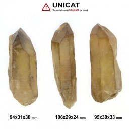 Citrin Congo Brut Natural -94-106x29-31x24-33 mm- ( XXL ) - 1 Buc