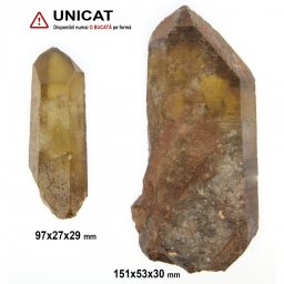 Citrin Congo Brut Natural -97-151x27-53x29-30 mm- ( XXL ) - 1 Buc