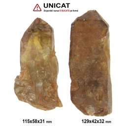 Citrin Congo Brut Natural - 115-129x42-58x31-32 mm- ( XXL ) - 1 Buc