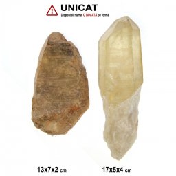 Citrin Congo Brut Natural - 13-17x5-7x2-4 cm - ( XXL ) - 1 Buc