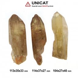 Citrin Congo Brut Natural Congo - 104-114x27-37x27-40 mm - ( XXL ) - 1 Buc