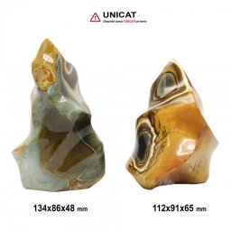 Obelisc Jasp Policrom Neregulat 112-134 x 86-91 x 48-65 mm (XXL) - Unicat