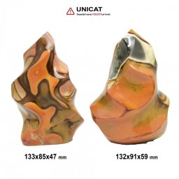 Obelisc Jasp Policrom Neregulat 132-133 x 85-91 x 47-59 mm (XXL) - Unicat
