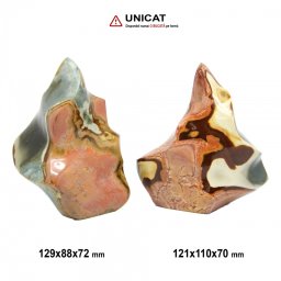 Obelisc Jasp Policrom Neregulat 121-129 x 88-110 x 70-72 mm (XXL) - Unicat