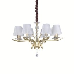 Candelabru PEGASO SP8 OTTONE SATINATO 197739